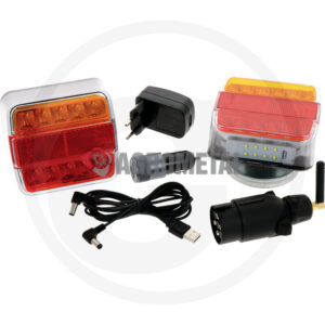 LED LUČI ZADAJ GARNITURA MAGNETNE, BREZŽIČNE