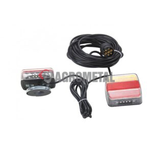 LED LUČI GARNITURA NA MAGNET ZA TRAKTORSKO PRIKOLICO 12/24 V