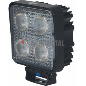 LED LUČ DELOVNA KVADRATNA 4-LED, 1600LM