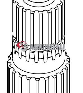 GRED ROKE POGONA BCS TORX,DUPLEX