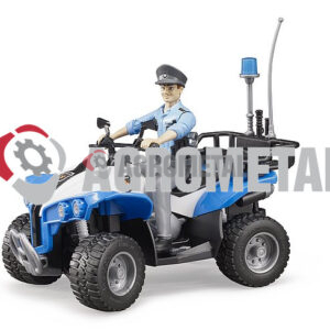 Bruder policijski štirikolesnik s figurico policaja