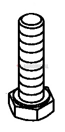 VIJAK DRSNIKA/PRITISKAČA BCS M8X25