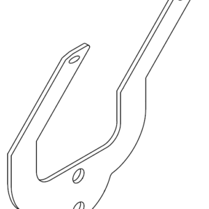 SPODNJI NOSILEC ZAČITE GREBENA