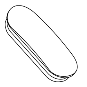 OVALNI POKROVČEK NA POKROVU POGONA BCS