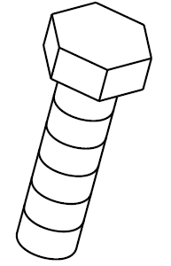 VIJAK M14X50 BCS PVC PLASTIKE POGONA